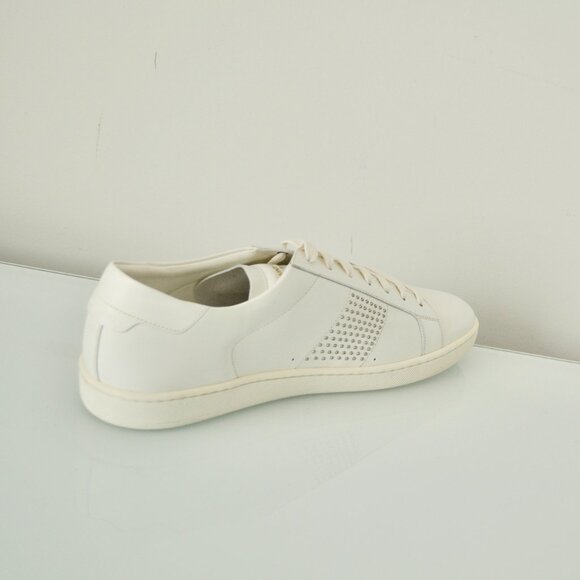 NIB SAINT LAURENT MENS STUDDED LEATHER SNEAKERS main image 4